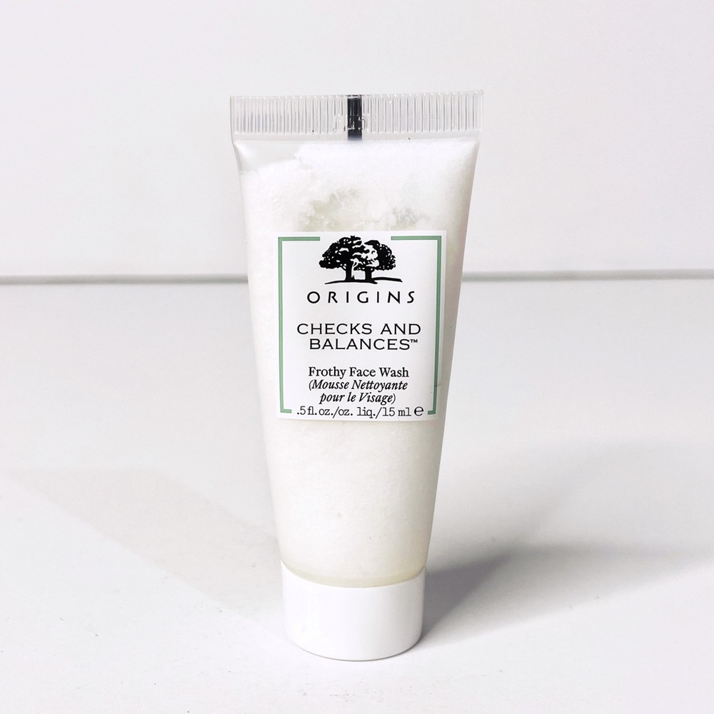** 5/$25 ** Origins Checks and Balances Frothy Face Wash Mini Size